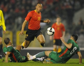 Maroc 4 - 1 Belgique Match amical Mars 2008